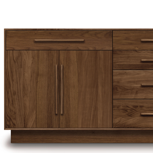 Moduluxe 35 Dresser (4 Drawers on Right 1 Drawer Over 2 Doors on Left)