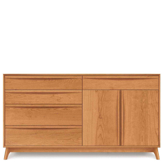 Catalina Dresser - 5 Drawers, 2 Doors